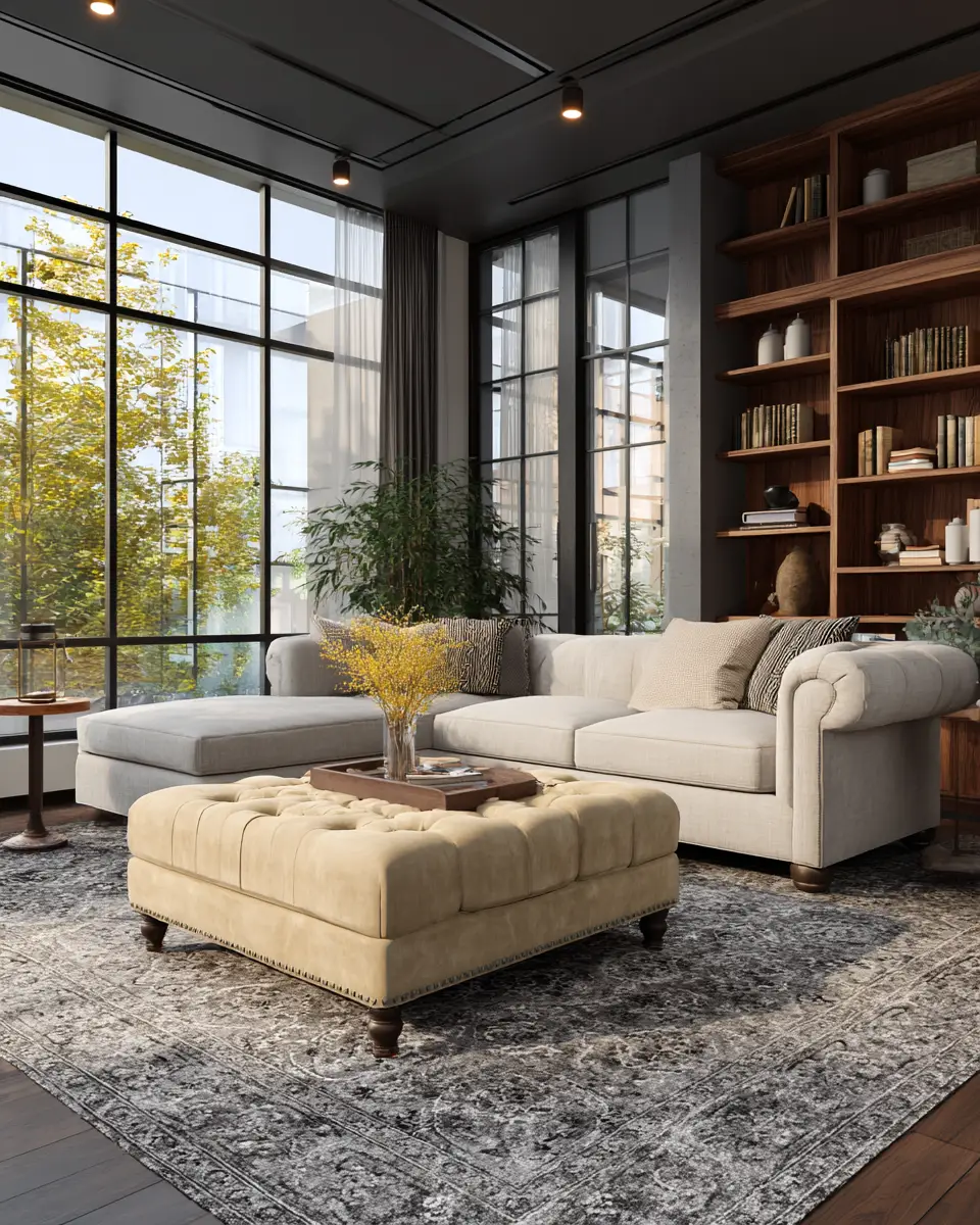 Elegant Transitional Living Room Decor Ideas