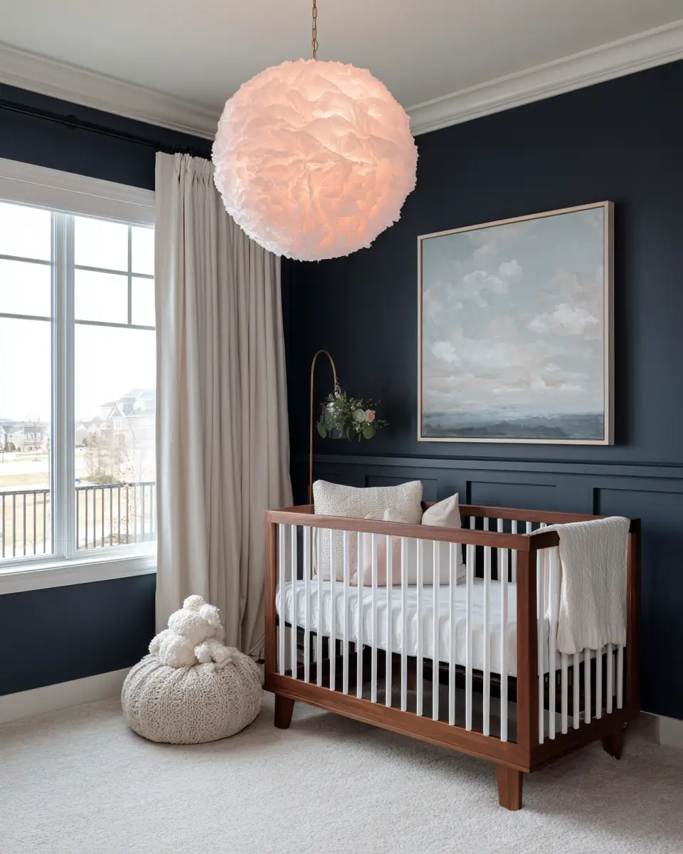 Elegant Transitional Nursery Decor Ideas