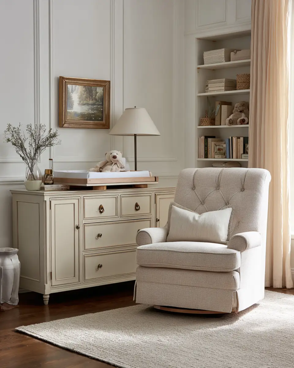 Elegant Transitional Nursery Decor Ideas