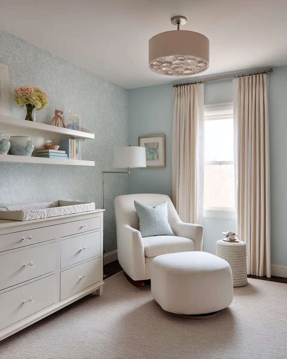 Elegant Transitional Nursery Decor Ideas