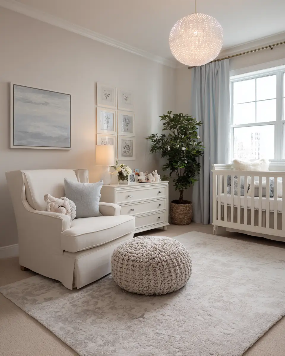 Elegant Transitional Nursery Decor Ideas