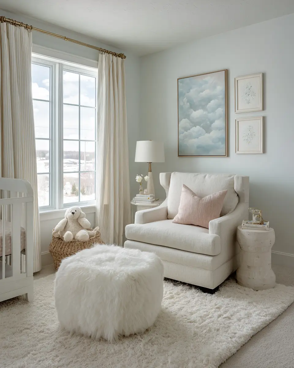 Elegant Transitional Nursery Decor Ideas