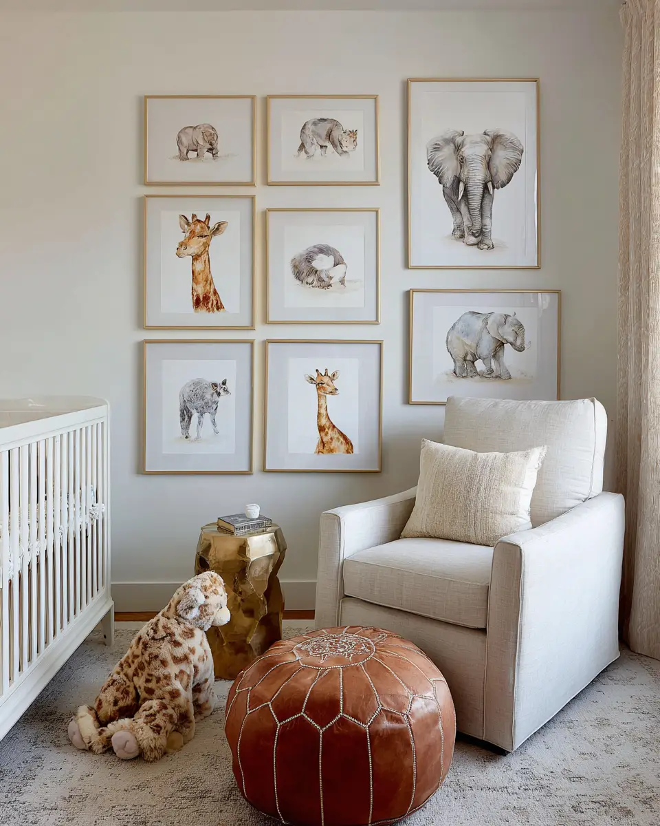 Elegant Transitional Nursery Decor Ideas