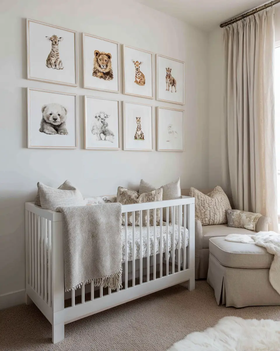 Elegant Transitional Nursery Decor Ideas