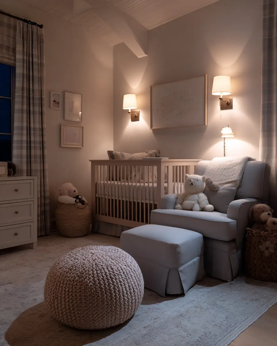 Elegant Transitional Nursery Decor Ideas