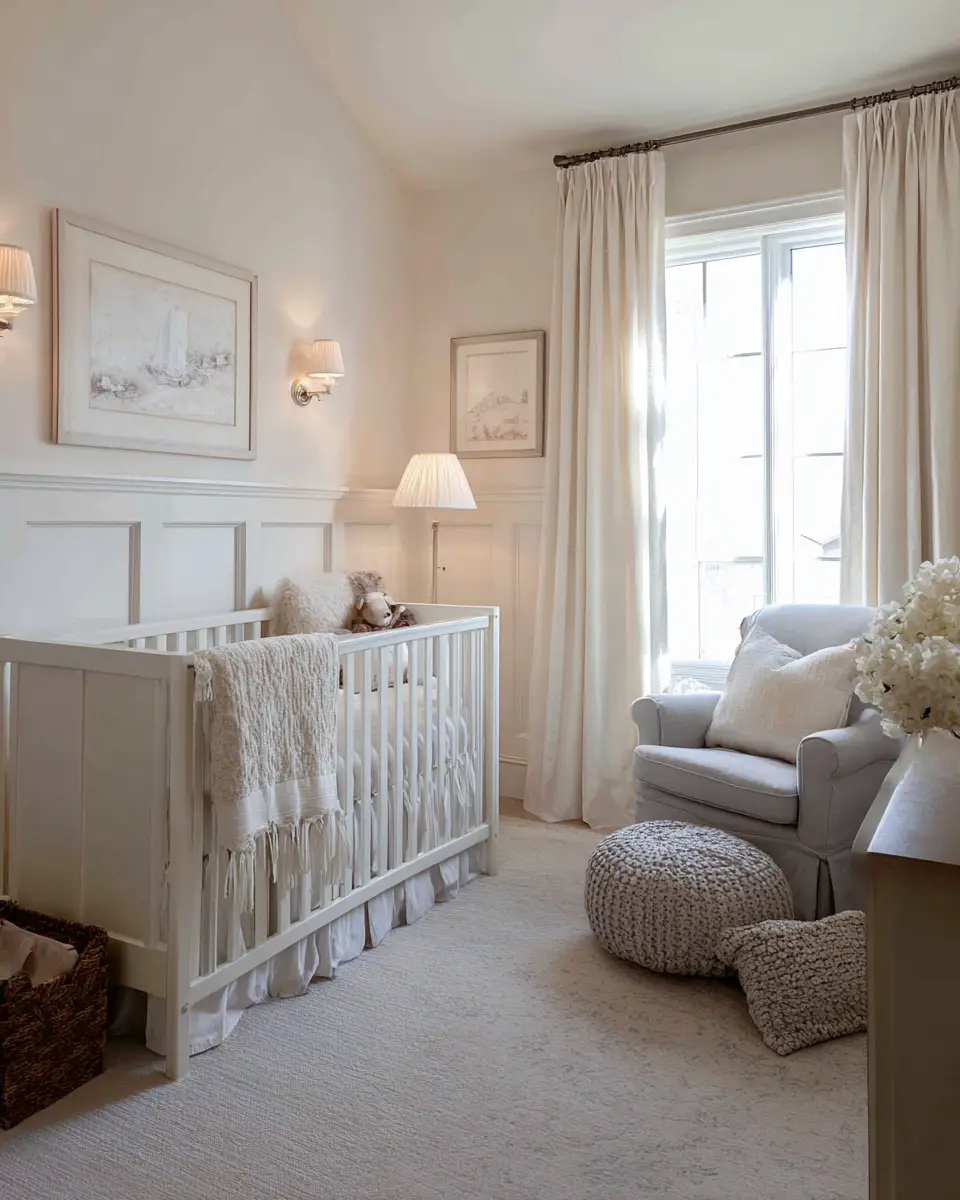 Elegant Transitional Nursery Decor Ideas