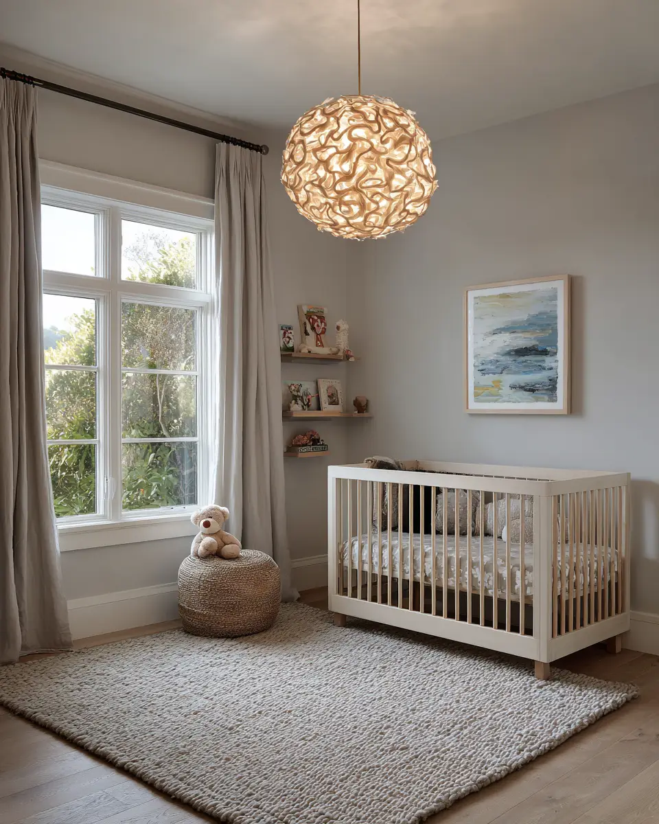 Elegant Transitional Nursery Decor Ideas