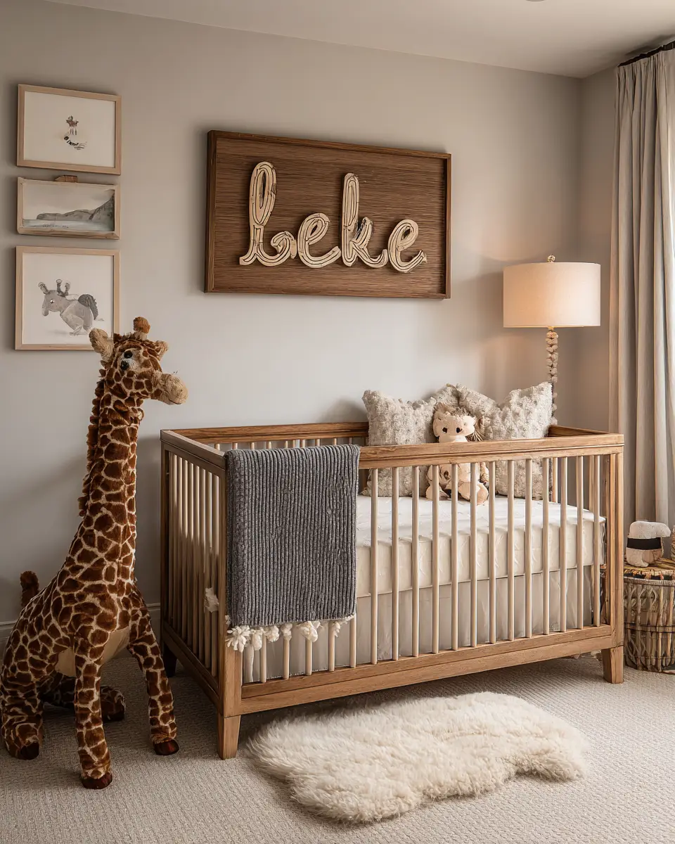 Elegant Transitional Nursery Decor Ideas