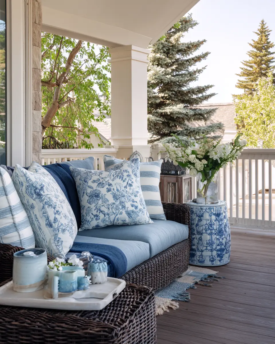 Elegant Transitional Porch Decor Ideas