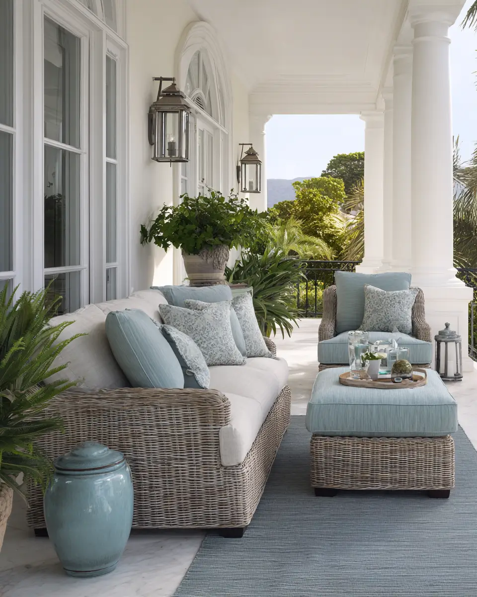 Elegant Transitional Porch Decor Ideas