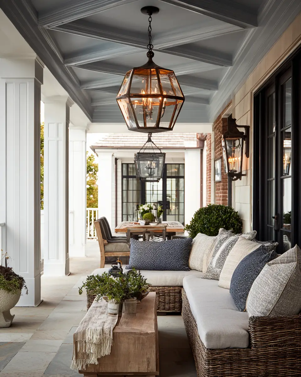 Elegant Transitional Porch Decor Ideas
