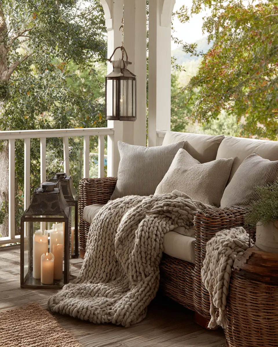 Elegant Transitional Porch Decor Ideas