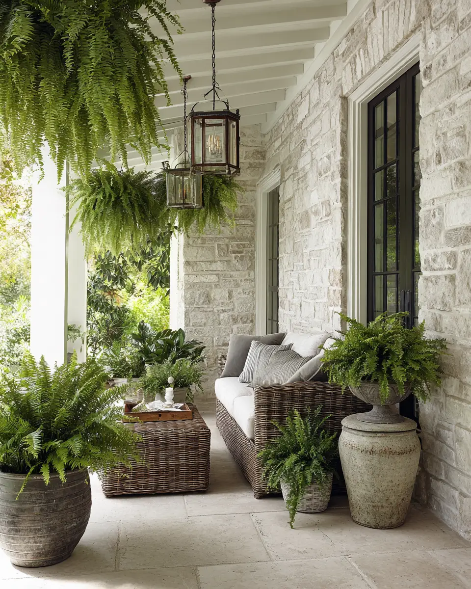 Elegant Transitional Porch Decor Ideas