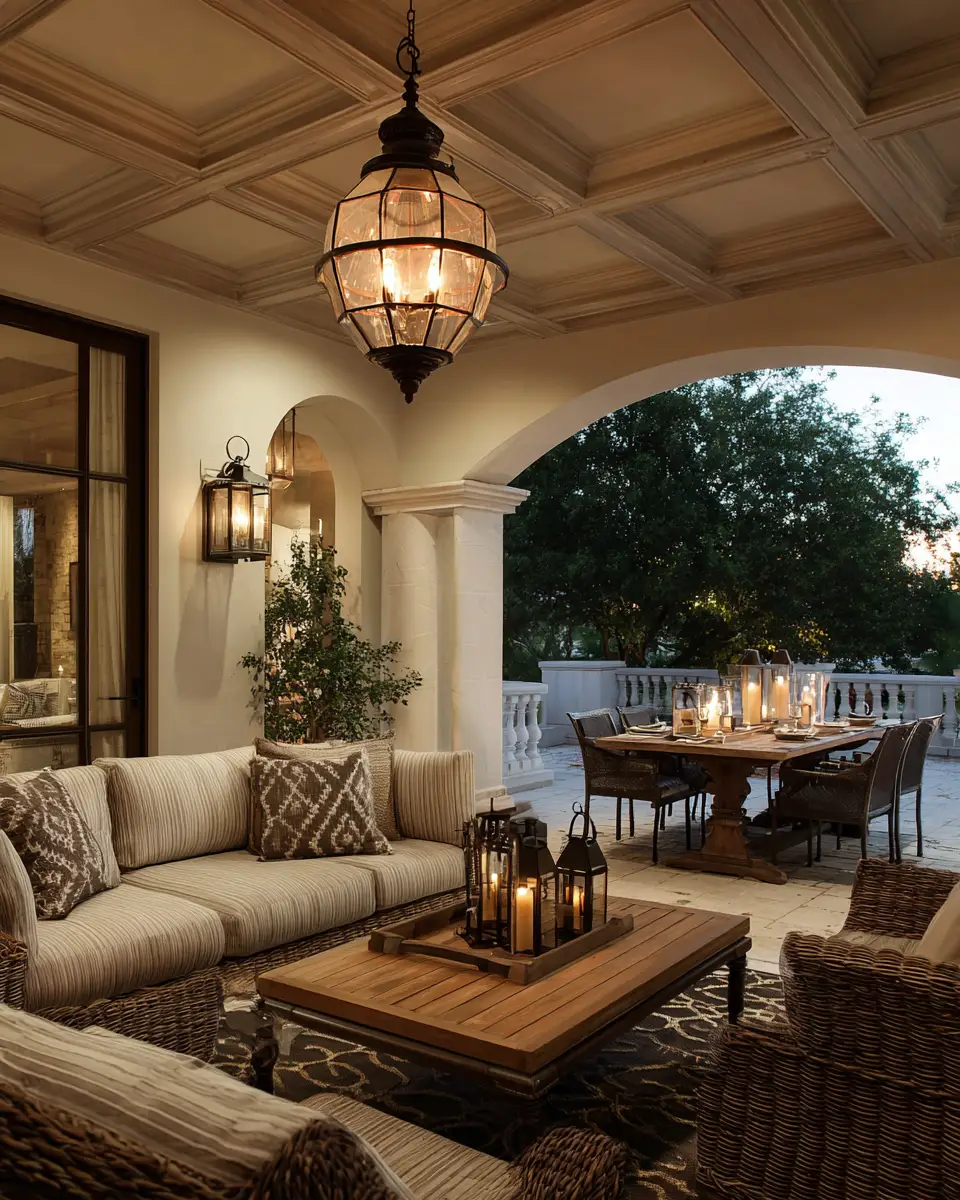 Elegant Transitional Porch Decor Ideas