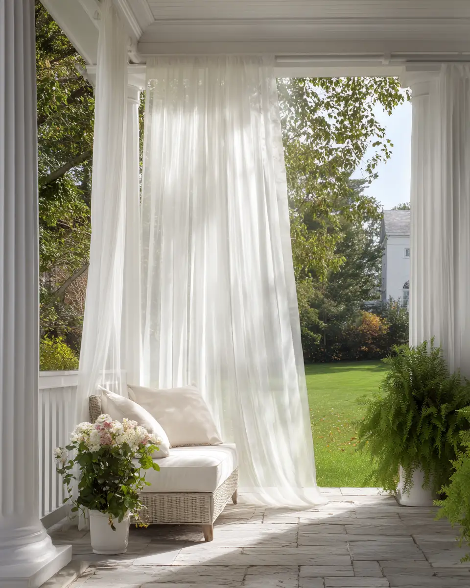 Elegant Transitional Porch Decor Ideas