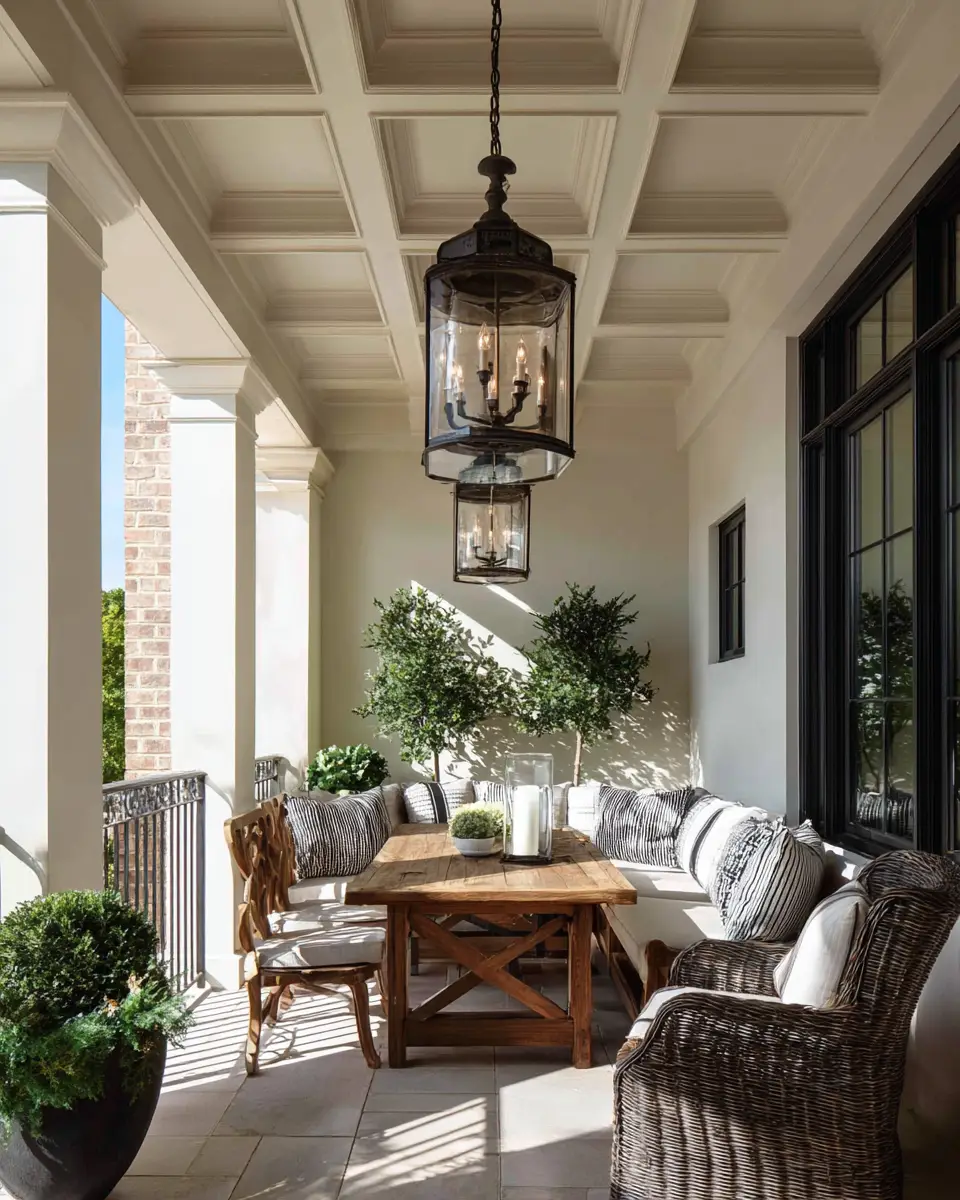 Elegant Transitional Porch Decor Ideas