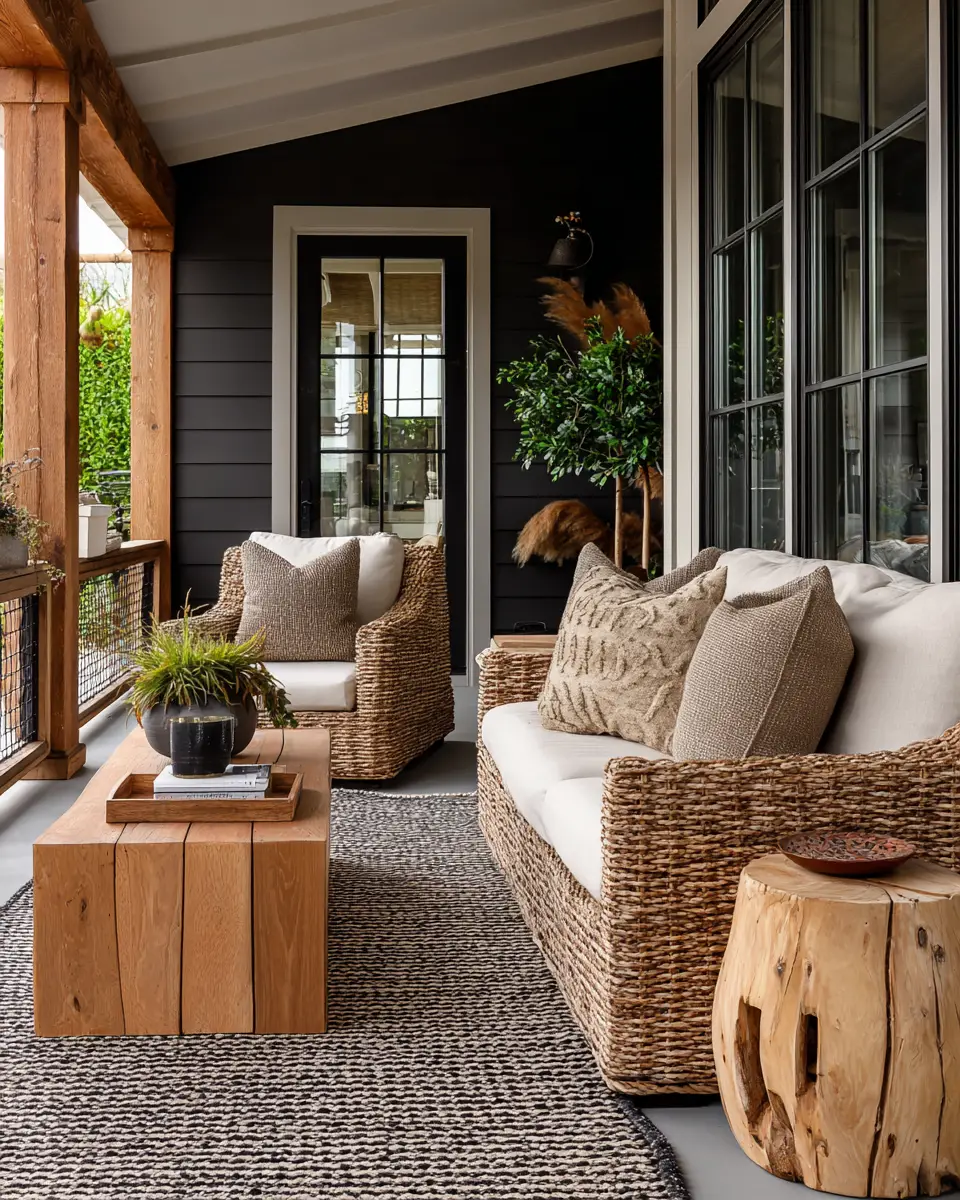 Elegant Transitional Porch Decor Ideas