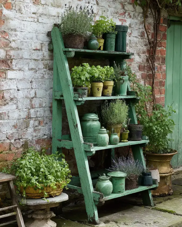 Emerald Green Farmhouse Porch Decor Ideas - Featured