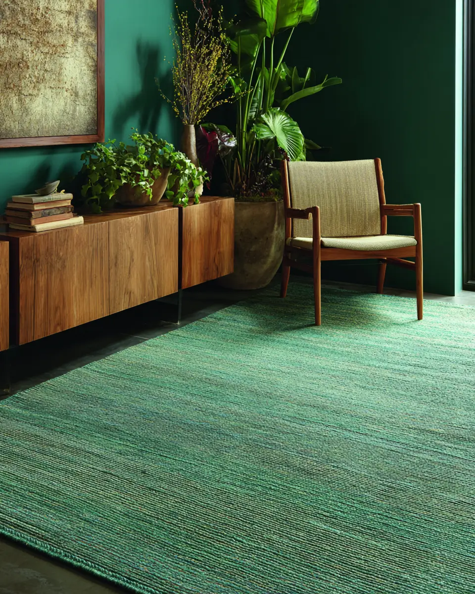 Emerald Green Rustic Entryway Decor Ideas