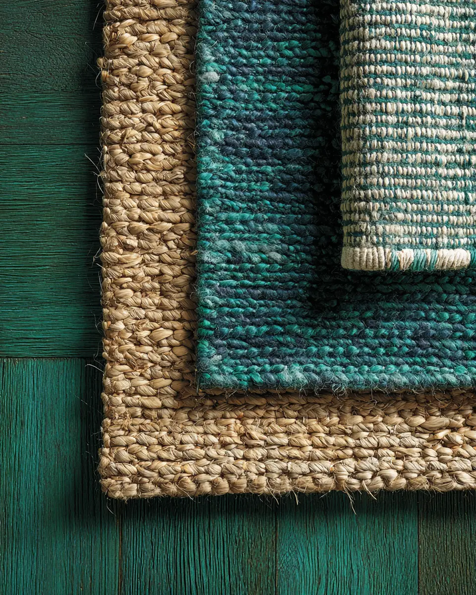 Emerald Green Rustic Entryway Decor Ideas