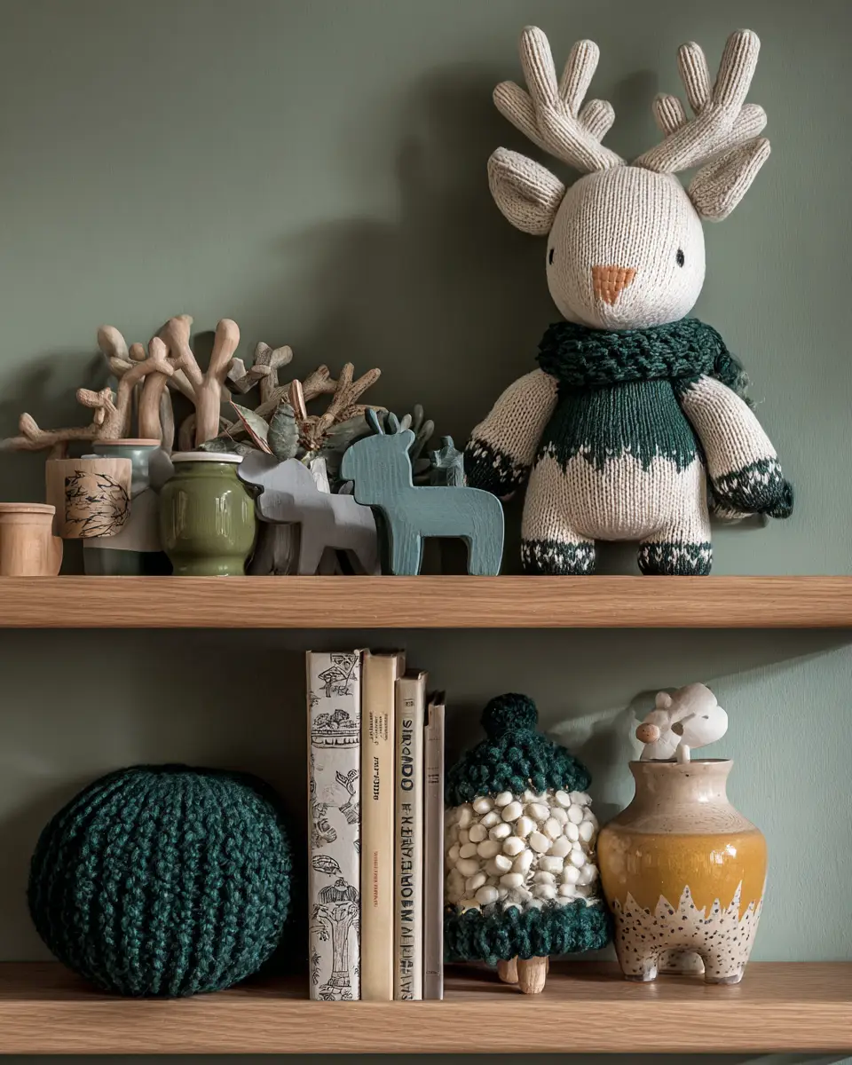Emerald Green Scandinavian Nursery Decor Ideas