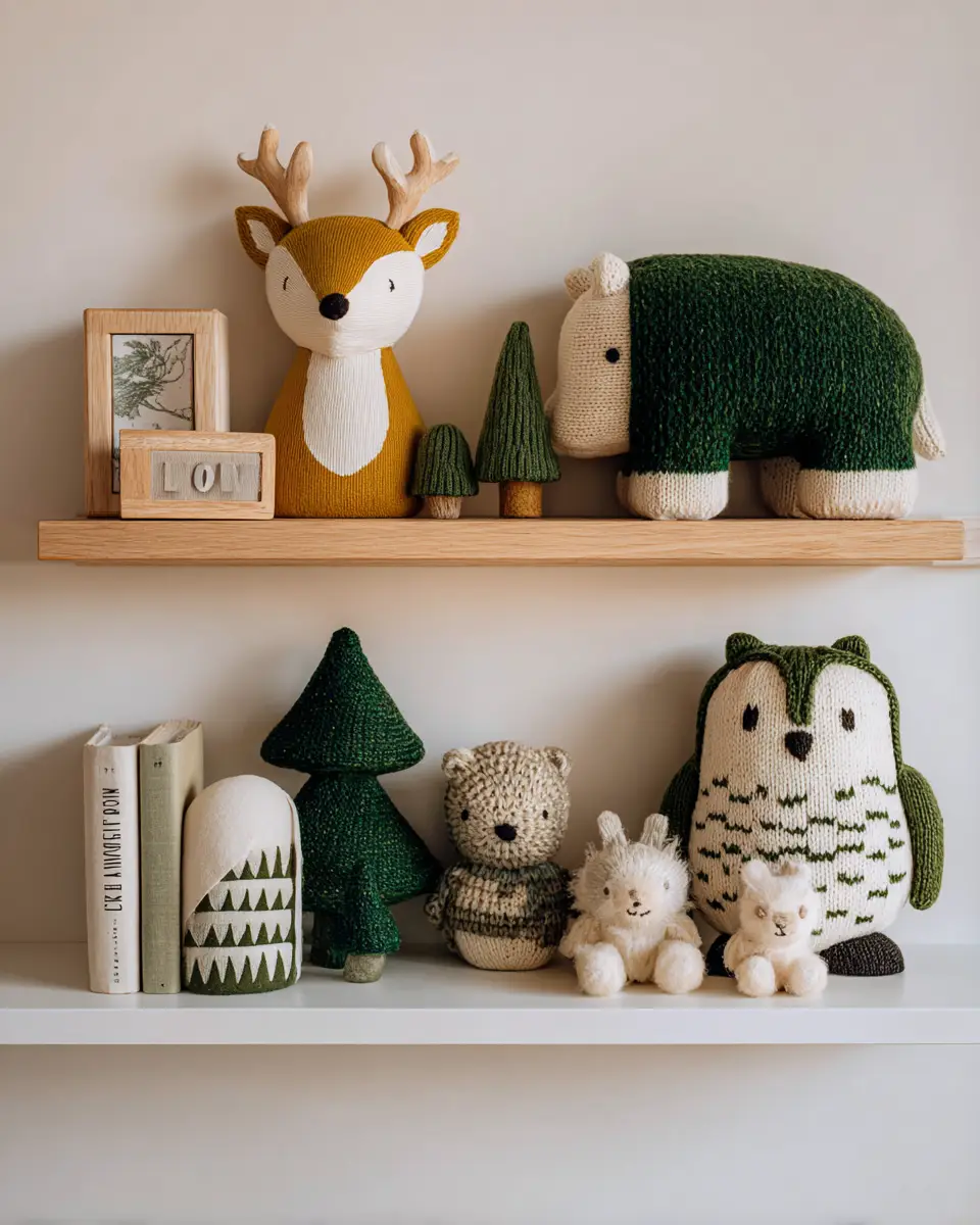 Emerald Green Scandinavian Nursery Decor Ideas