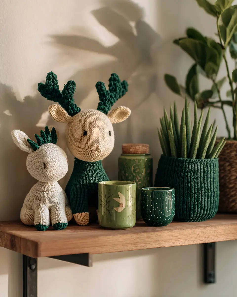 Emerald Green Scandinavian Nursery Decor Ideas