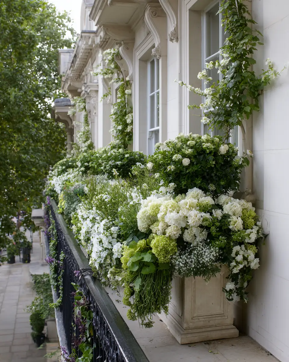 Emerald Green Traditional Balcony Decor Ideas