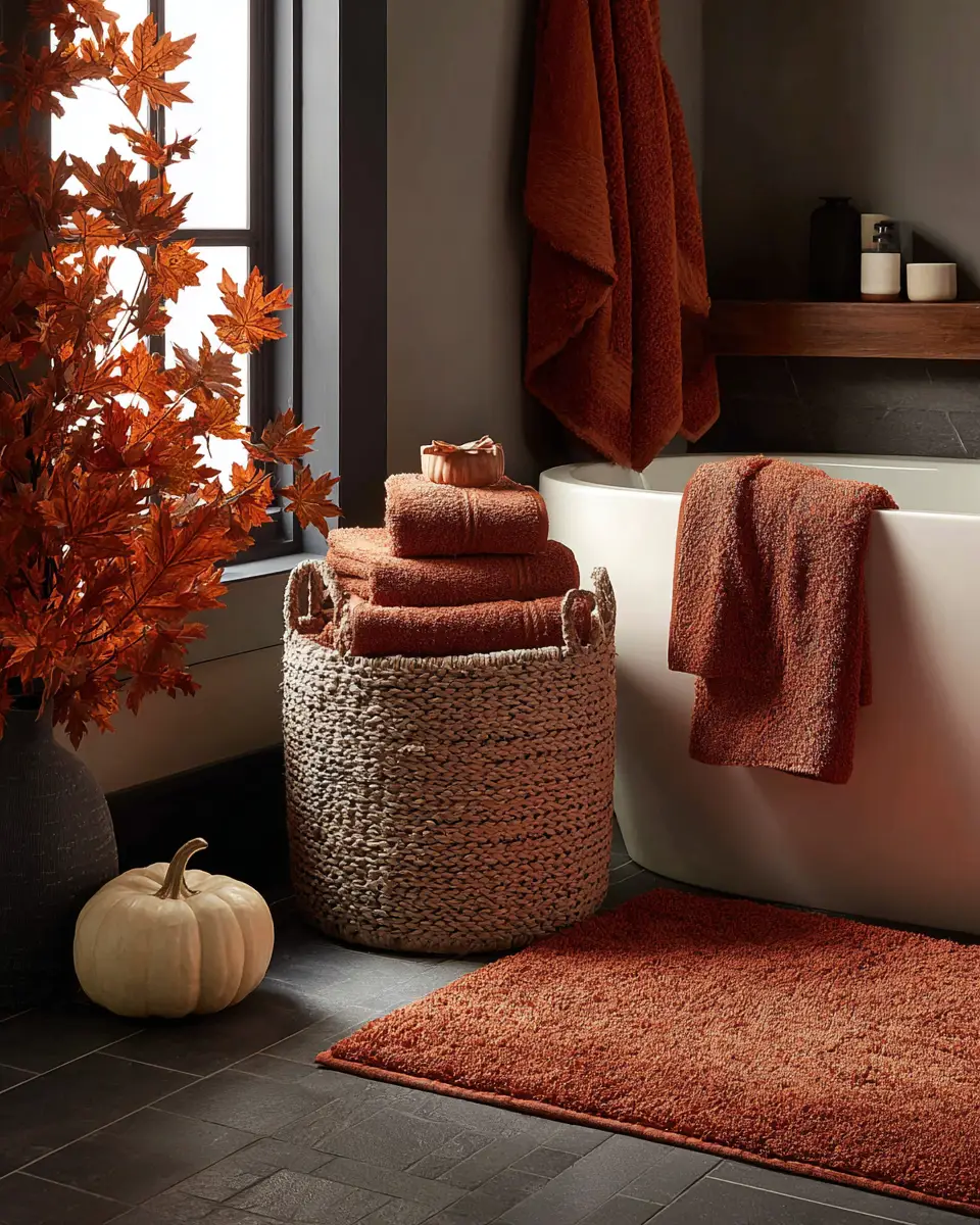 Fall Bathroom Decor Ideas