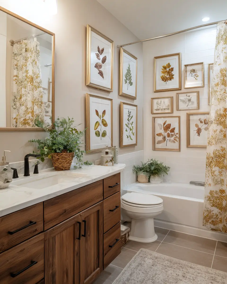 Fall Bathroom Decor Ideas