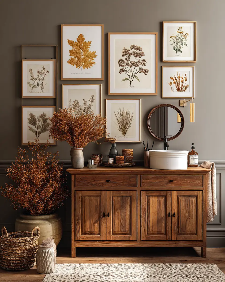 Fall Bathroom Decor Ideas