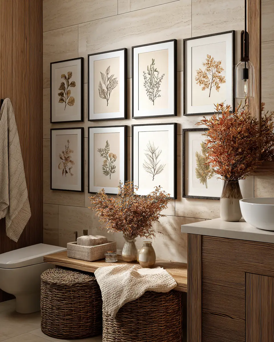 Fall Bathroom Decor Ideas