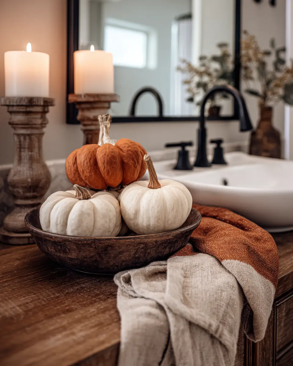 Fall Bathroom Decor Ideas