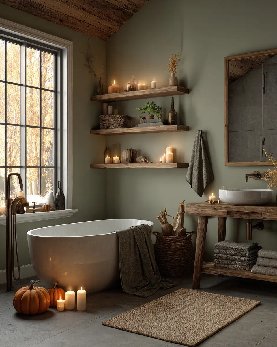 Fall Bathroom Decor Ideas