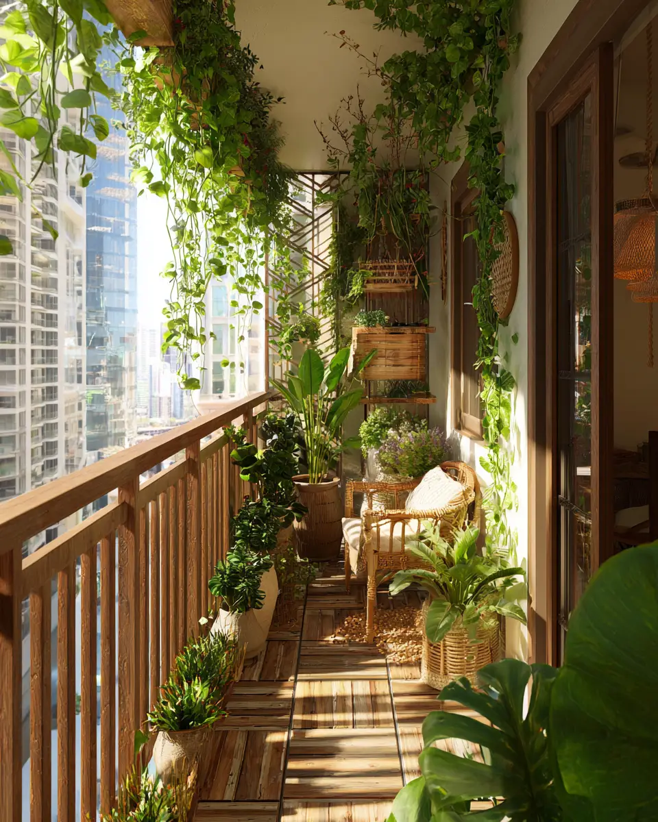 Family-Friendly Boho Balcony Decor Ideas