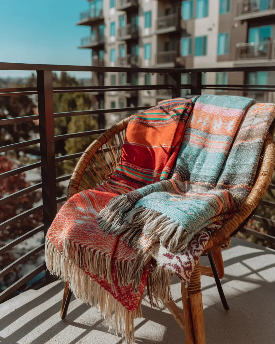 Family-Friendly Boho Balcony Decor Ideas