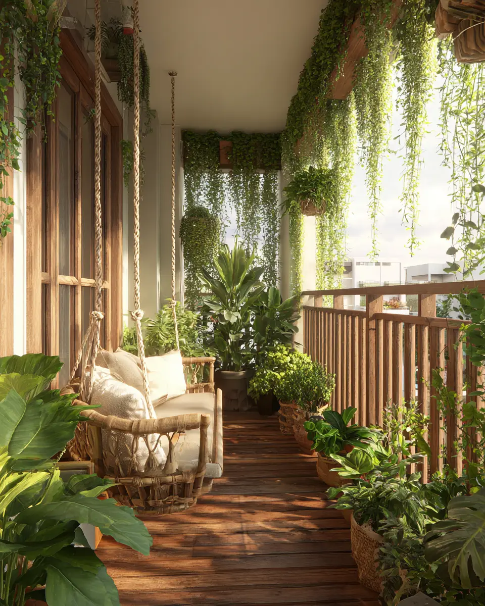 Family-Friendly Boho Balcony Decor Ideas