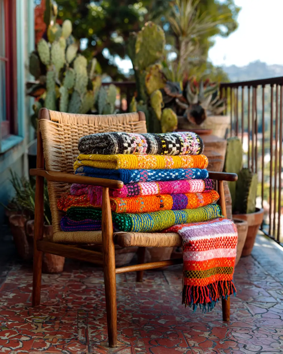 Family-Friendly Boho Balcony Decor Ideas