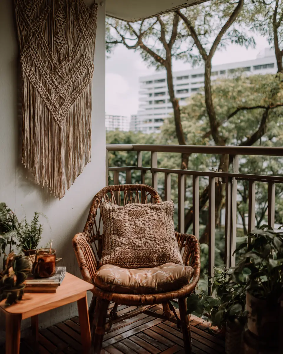 Family-Friendly Boho Balcony Decor Ideas