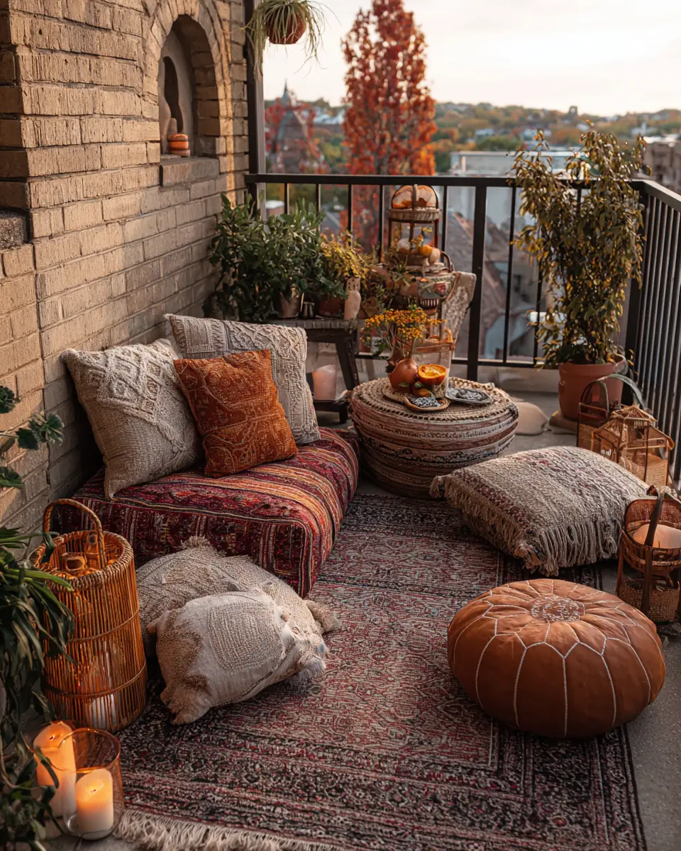 Family-Friendly Boho Balcony Decor Ideas