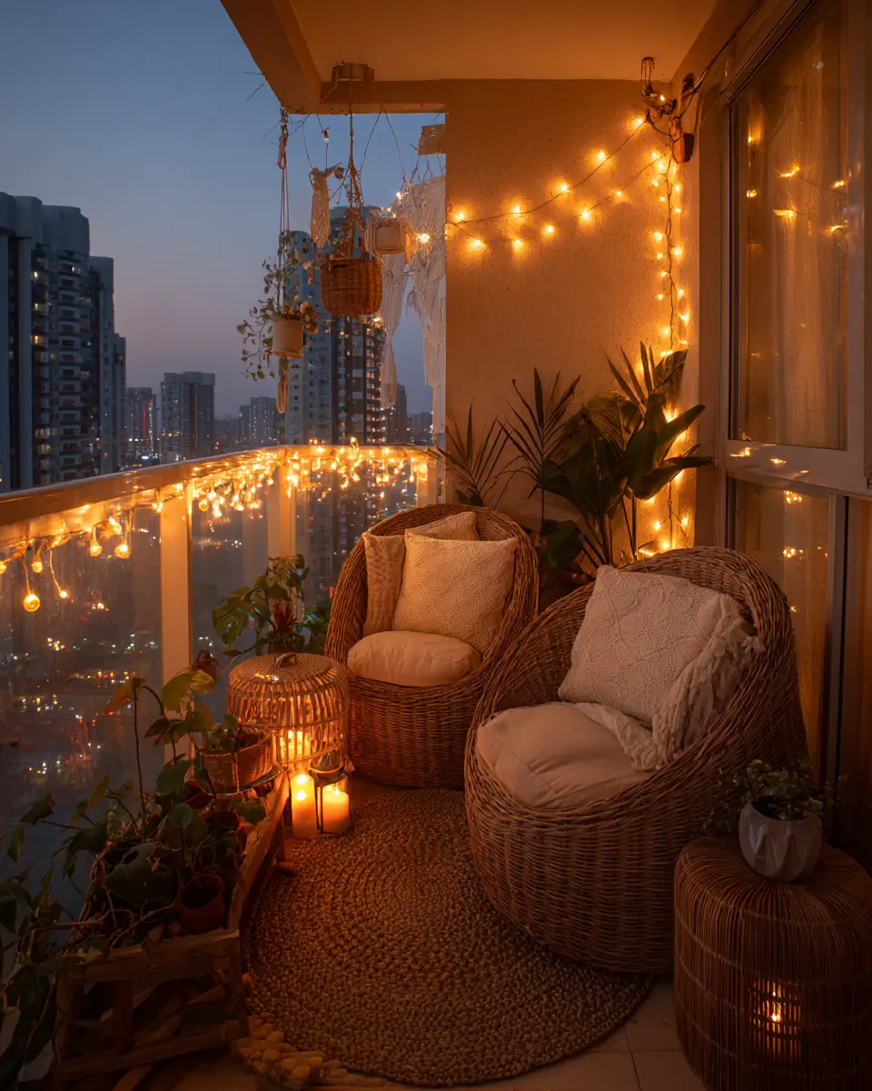 Family-Friendly Boho Balcony Decor Ideas