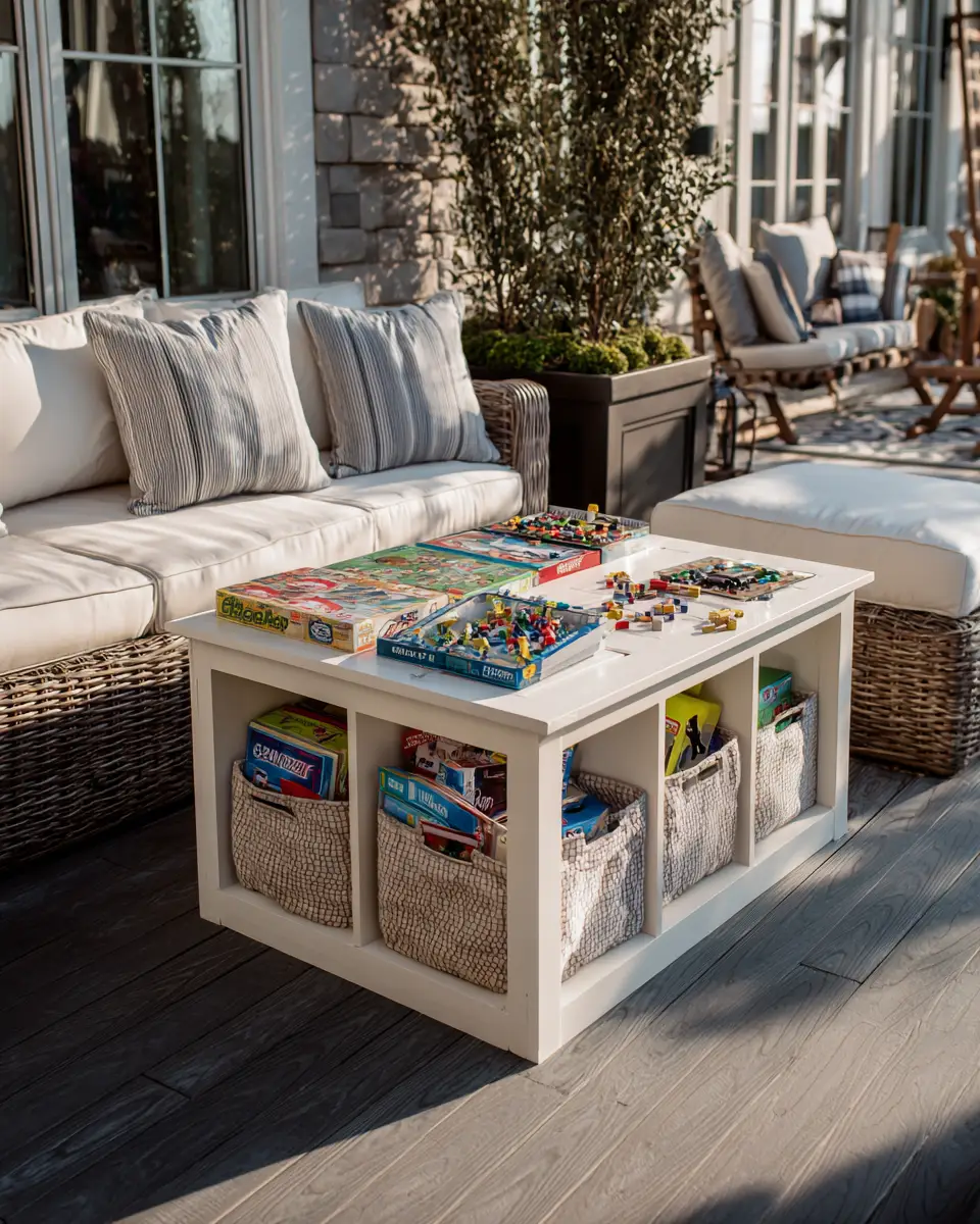 Family-Friendly Coastal Patio Decor Ideas