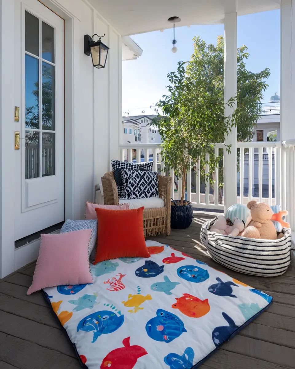 Family-Friendly Coastal Patio Decor Ideas
