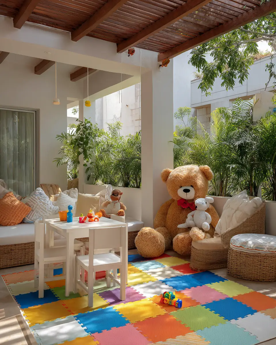 Family-Friendly Coastal Patio Decor Ideas