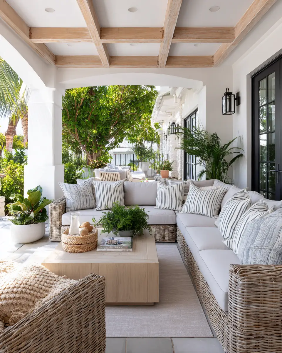 Family-Friendly Coastal Patio Decor Ideas