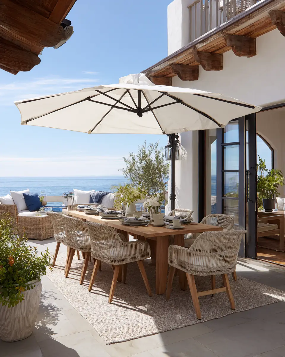 Family-Friendly Coastal Patio Decor Ideas