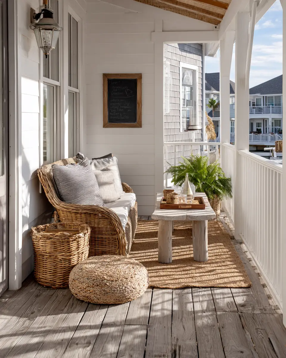 Family-Friendly Coastal Porch Decor Ideas