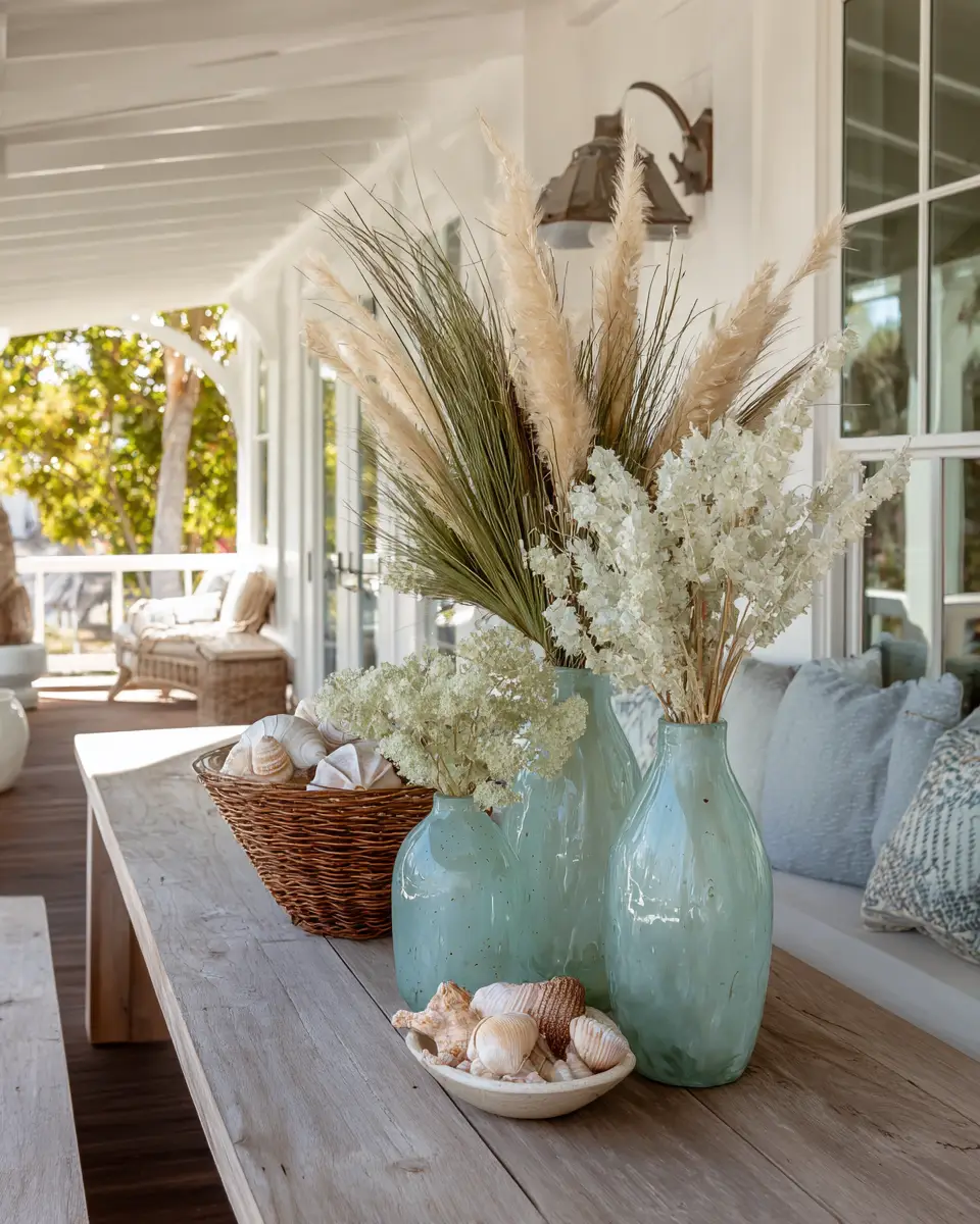 Family-Friendly Coastal Porch Decor Ideas