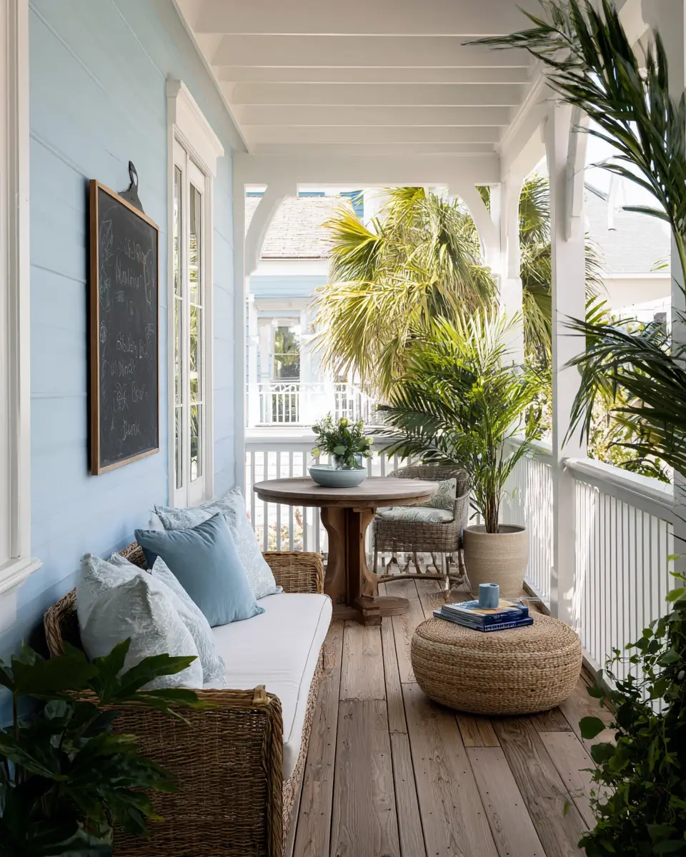 Family-Friendly Coastal Porch Decor Ideas