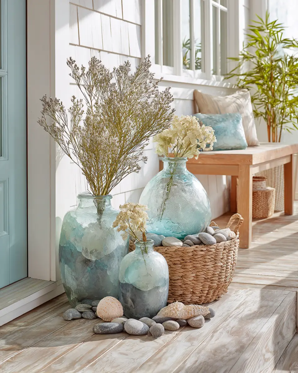 Family-Friendly Coastal Porch Decor Ideas